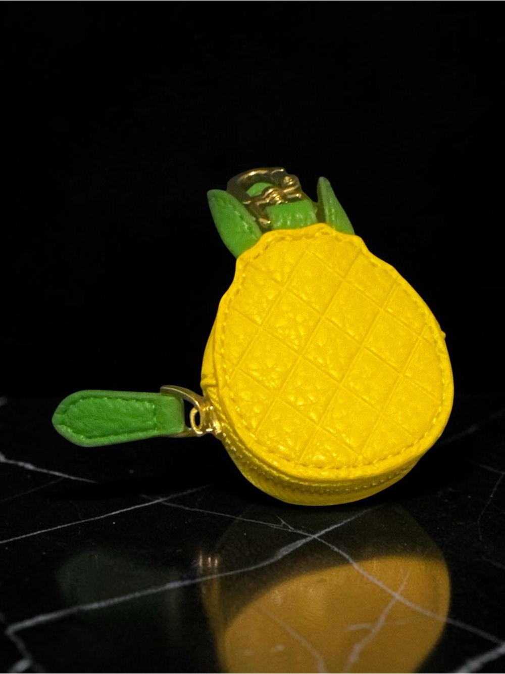 Pineapple Coin Purse Keychain